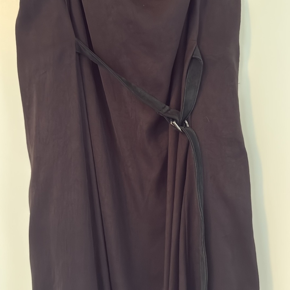 Helmut Lang Black Sheath Cocktail Dress with Cut-Out Details - Picture 3 of 5